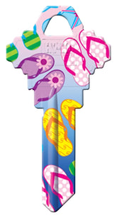 SC1-23 KEYBLANK FLIP FLOPS